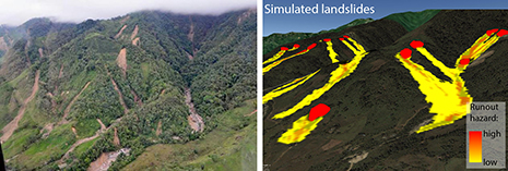 Simulated Landslide